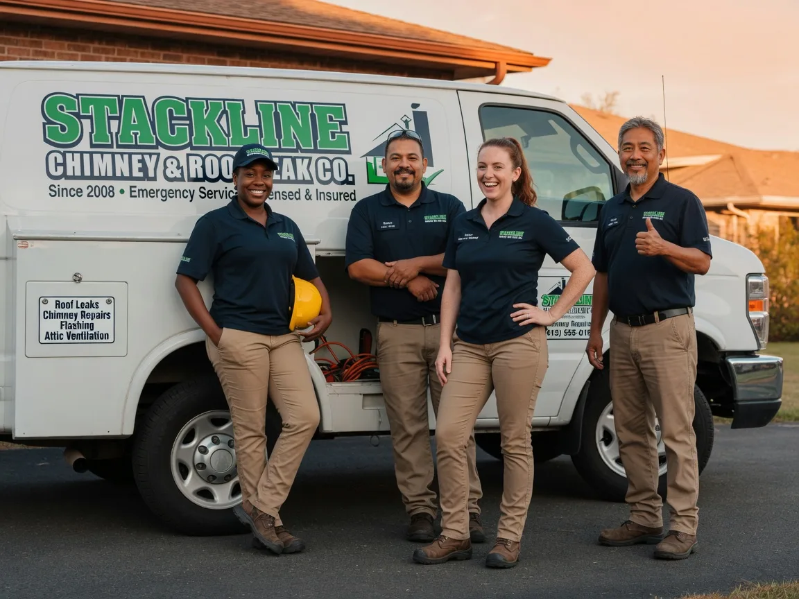 Chimney flashing repair company in Vermillion, SD